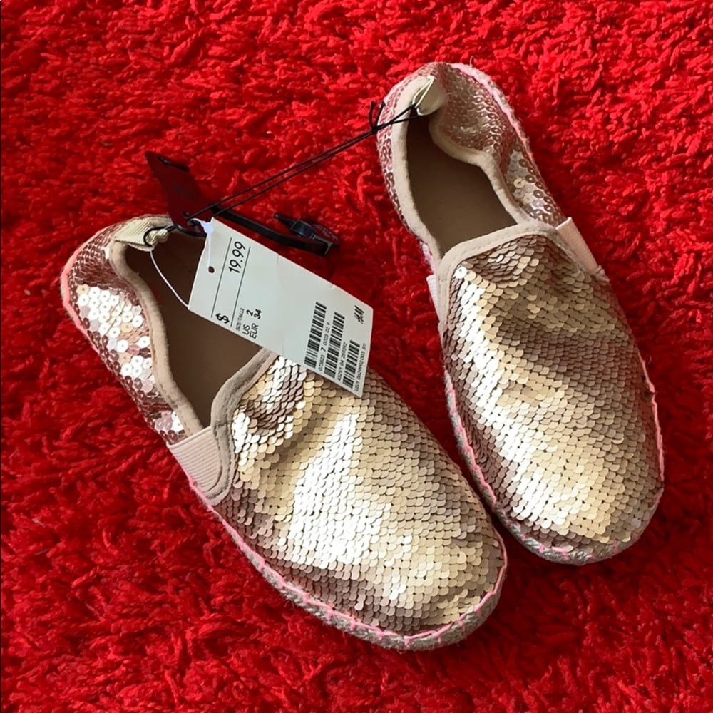 Kids shinny Slip on Sandals